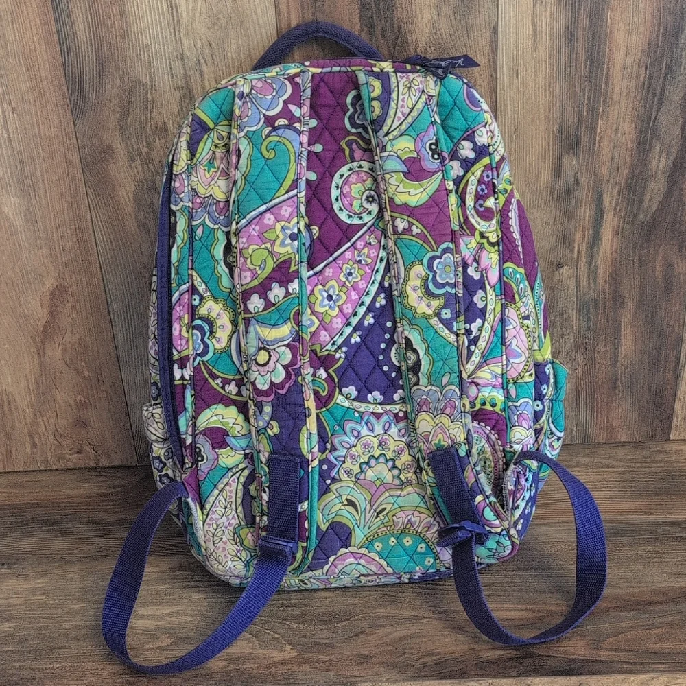 Vera Bradley Paisley Campus Travel Backpack                        M355